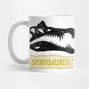 Prehistoric Spinosaur Skull Mug